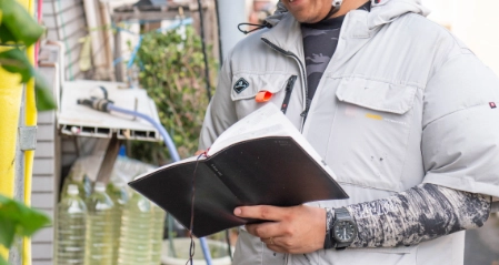 的確な点検と納得の修理