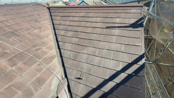 川口市にて屋根修理〈築25年戸建てのカバー工法〉の施工前写真